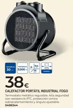 BigMat Calefactor portátil industrial fogo oferta