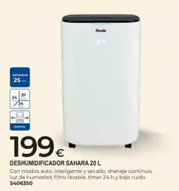 BigMat fácula deshumidificador sahara 20 l oferta