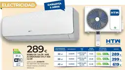 BigMat Htw bomba de calor / aire acondicionado split ix69 2.6 kw oferta