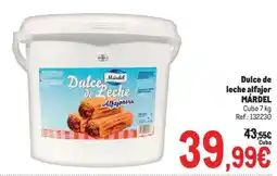 Makro MárdeL dulce de leche alfajorera oferta