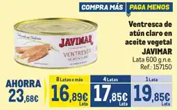 Makro Javimar ventresca de atún claro oferta