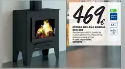 BigMat Boreal estufa de leña eco 200 oferta