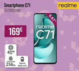 MR Micro realme smartphone c71 oferta