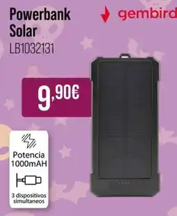 MR Micro gembird powerbank solar lb1032131 oferta