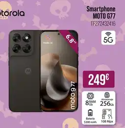 MR Micro Motorola smartphone moto g77 oferta