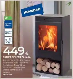BigMat Zahara estufa de leña oferta
