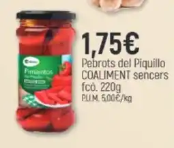 Coaliment Pimientos del Piquillo oferta