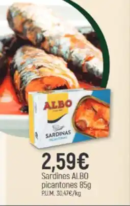 Coaliment Albo sardinas picantones oferta