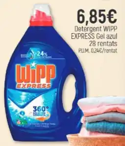 Coaliment Wipp express detergent gel azul oferta