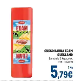 Makro Edam queso barra quesland oferta