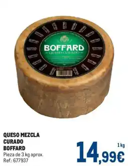 Makro Boffard queso mezcla curado oferta