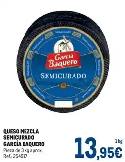 Makro García Baquero queso mezcla semicurado oferta