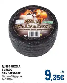 Makro San Salvador queso mezcla curado oferta