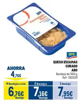 Makro Aro queso escamas curado oferta