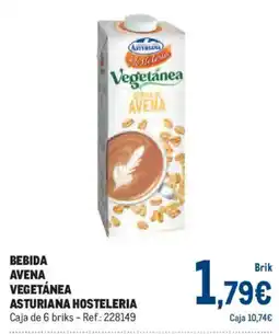 Makro Asturiana Hosteleria bebida avena vegetánea oferta