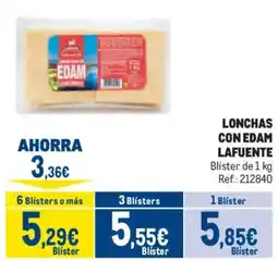 Makro Edam lonchas oferta