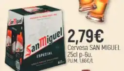Coaliment San Miguel cerveza especial oferta