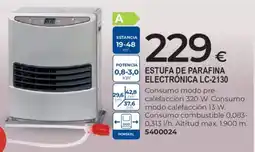BigMat Estufa de parafina electrónica lc-2130 oferta