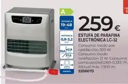 BigMat Estufa de parafina electrónica lc-32 oferta