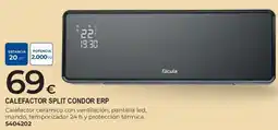BigMat fácula calefactor split condor erp oferta