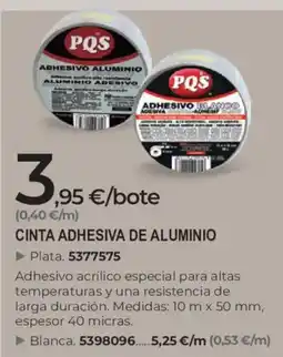 BigMat PQS cinta adhesiva de aluminio oferta