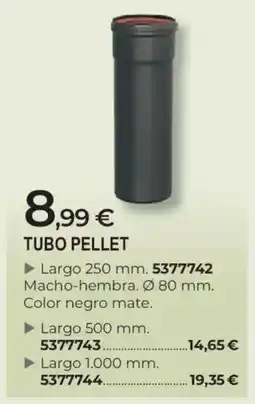 BigMat Tubo pellet oferta