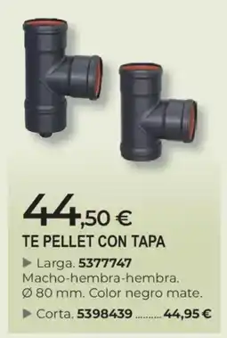 BigMat Te pellet con tapa oferta