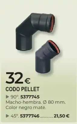 BigMat Codo pellet oferta