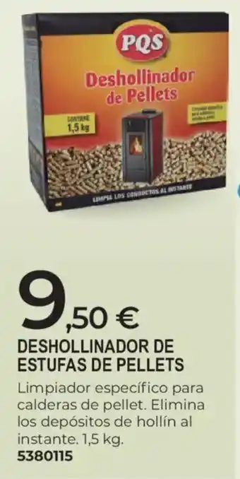 PQS deshollinador de estufas de pellets
