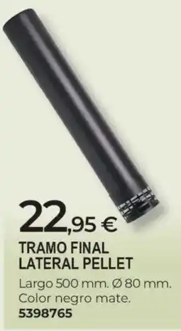 BigMat Tramo final lateral pellet oferta