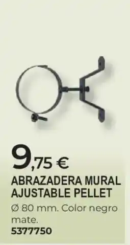 BigMat Abrazadera mural ajustable pellet oferta