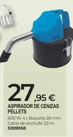 BigMat Aspirador de cenizas pellets oferta