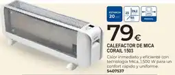 BigMat Corail calefactor de mica 1503 oferta