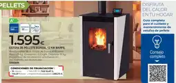BigMat Boreal estufa de pellets 12 kw marfil oferta