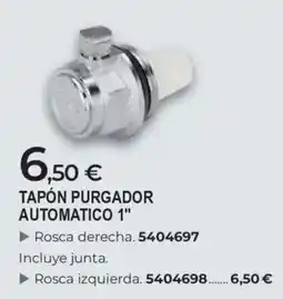 BigMat Tapón purgador automatico 1" oferta