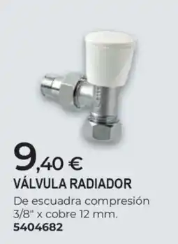 BigMat Válvula radiador oferta