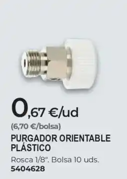 BigMat Purgador orientable plastico oferta