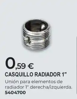 BigMat Casquillo radiador 1" oferta