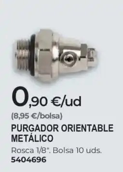BigMat Purgador orientable metálico oferta