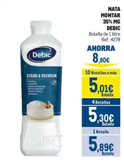 Makro Debic nata montar 35% mg oferta