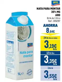 Makro aro nata para montar oferta