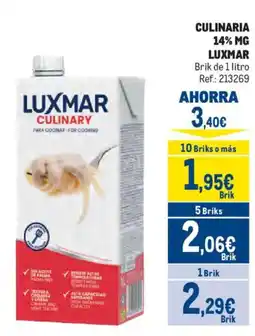 Makro Luxmar culinary oferta
