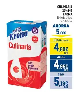 Makro Krona Culinaria oferta