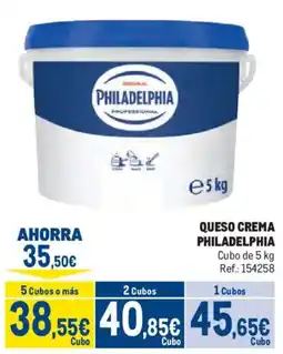 Makro Philadelphia queso crema oferta
