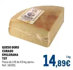 Makro emilgrana queso duro curado tgt oferta