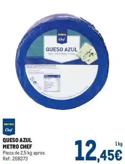 Makro Metro Chef queso azul oferta