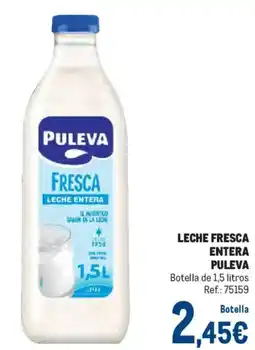 Makro Puleva leche fresca entera oferta