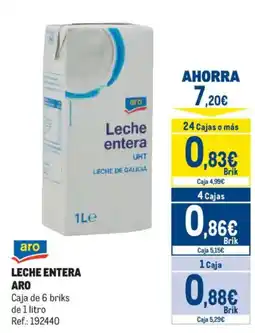 Makro Aro leche entera oferta