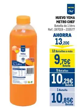 Makro Metro Chef huevo yema oferta