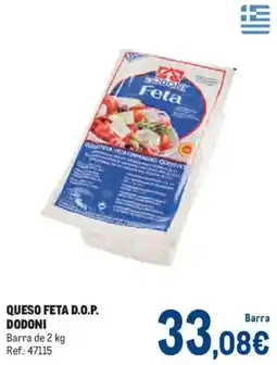 Makro Dodoni queso feta d.o.p. oferta